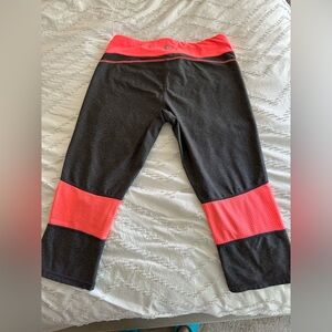 Gray and Pink Xersion Leggings